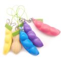 Fidget Toys Pea Squishy Squeeze Keychain Cute Stress Rubber Boys Xmas Gift Decompression Anti Stress Child Mochi Toys. 