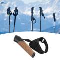Cane Handle Grip Trekking Pole Handle for Climbing Camping Backpacking.