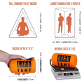 Outdoor Insulated Emergency Tent 2 Person Waterproof Emergency Life Saving Insulated Includes Life Whistle Ripstop Tent. 