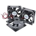 ACP8025 8cm 80mm fan 80x80x25mm DC5V 12V 24V 2pin Cooling fan suitable for chassis power inverter. 