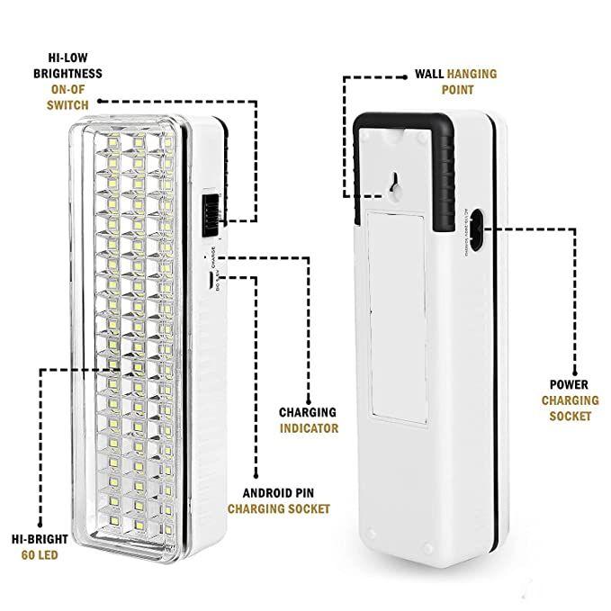 Rock Light, Livon, 24 Energy 60 SMD Lantern Emergency Light