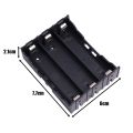 New Mini High Quality 18650 Battery Case Holder Simple DIY Plastic 3.7V Power Rechargeable Hold Storage Box With 1/2/3/4 Slots. 