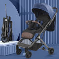 Bao Bao Hao New Baby Stroller Travel Pram Y 1-Blue & Grey.