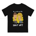 Beavis and ButtHead TShirt Shut Up Basic Polyester T Shirt Leisure Men Tee Shirt Printing Trendy. 