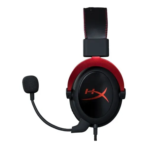 HyperX%20Cloud%20II%20Surround%20Sound%20Gaming%20Headset%20Red/Gunmetal%20-%20Image%203