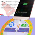 5A Supercharge USB Type C Data Cable Charger For Android Type C Interface Phone.