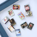（New）12pc/et Dollhoue Miniature Comic Book Pretend Play Doll Houe Decoration. 