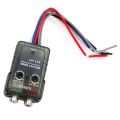 High Level Speaker Signal to Low Level RCA Adapter Car Audio High to Low Subwoofer Audio Converter.