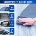 Car Glass Oil Film Remover Paste Window Grease Water Stain Removal Cleaner Windshield Polisher Stuff Windshield Coating Agent.