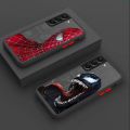 Matte Marvel Spider Man Venom Back Cover Phone Case for Samsung Galaxy S23 Ultra S20 FE S22 S24 Plus S21 S23 FE S10 Plus S9. 