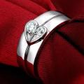 Stainless Steel Love Couple Finger Rings - Ring For Girls.