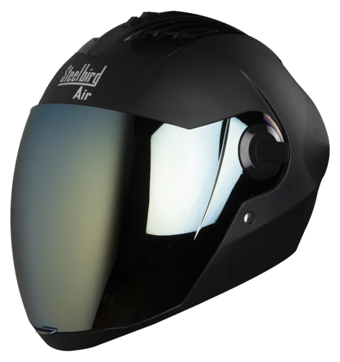 Steelbird%20Air%20SBA2%20Matte%20Black%20And%20Matte%20Blue%20Helmet%20with%20Clear%20Extra%20Visor%20Free%20-%20Image%208