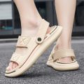 Summer Men Slippers EVA Soft-soled Platform Slides Unisex Sneaker Sandals Casual Beach Shoes Women Indoor Outdoor Flip Flops. 