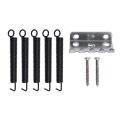 Electric Guitar Tremolo Bridge Tension Springs Black with Base for ST/ Style Guitar. 