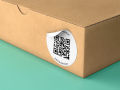 QR Code customize QR code, barcode, Thermal paper roll 100 pcs/ 1 roll.