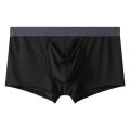 Men Trunks Ice Silk Underwear Elephant Nose Open Sheath Panties Summer Thin Breathable Bullet Separation Boxer Underpants. 