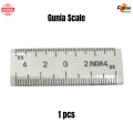 Gunia Scale (Big) White Color – Durable Land Surveying & Measurement Scale for Surveyors, Engineers, and Architects.