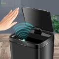 Touchless Trash Can Wastebasket Waste Bin Rubbish Bin Intelligent Induction Trash Bin for Office.