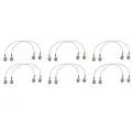 12Pcs 3G HD SDI Cable BNC Cable 30cm 75 Ohm for Cameras Video Equipment Supports HD-SDI 3G-SDI 4K 8K Video Cable. 