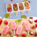 🍦 3/4 Hole Ice Cream Mold | DIY Popsicle Maker 🧊 | Silicone Frozen Dessert Mould.