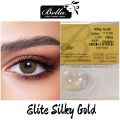 New Bella Silky Gold Elite Color Contact Lens With Regular Kit Box For Men and Women. 1 Pair Bella Color Contact Lens For Eye Makeup and Cosmetics. Bella Elite Series. #elite. 