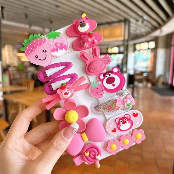 Stylish%2014%20Piece%20Trendy%20Fashionable%20Hair%20Clip%20And%20Hair%20Accessories%20For%20Children%20Imported%20From%20China%20-%20Image%204
