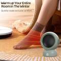 Indoor Small Electric Space Heater 1200W UK 220V Plug for Home Bedroom. 