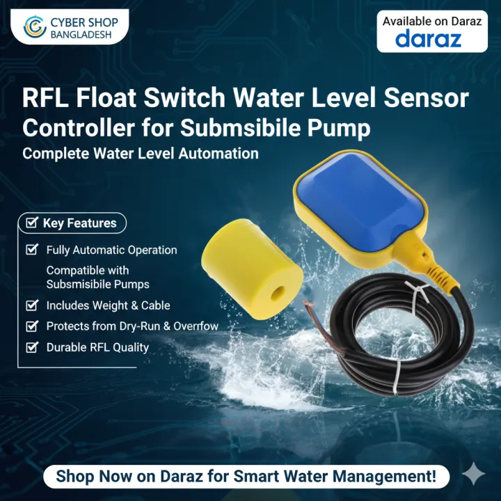 Float Switch Level Controller for Submersible Pump – Fully Automatic ...