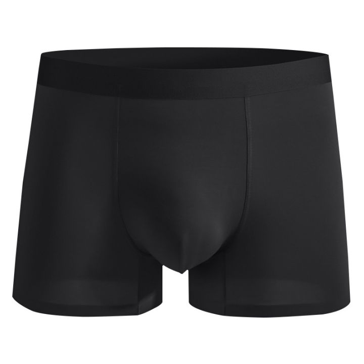 One-Piece%20Ice%20Silk%20Seamless%20Men's%20Underwear%20Boxers%20Mesh%20Breathable%20Antibacterial%20Crotch%20Lightweight%20Super%20Elastic%20Quick-Drying%20Boxer%20-%20Image%207