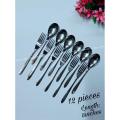 Spoon Set/Table Spoon Set/Cutlery Set/Non-Magnetic Stainless-Steel Tabe Spoon -7 to 8 Inches-12 Pcs. 