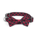 New British style Zibu series cat and dog bow pet leash collar. 