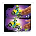 LEGO City 60358 Cyber Stunt Bike Building Toy Set (13 Pieces). 