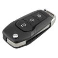Car Smart Remote Key 2 Button 433Mhz for Ford Ranger F150 2015-2018. 