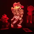 Anime JoJo Bizarre Adventure 3d Night Light Hol Horse for Bedroom Decor Light Birthday Gift for Him Manga Jojo Led Lamp. 