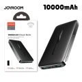 Joyroom 10000mAh Original Power Bank, JR-T012 Dual Port USB Output Power Bank - Black & White.
