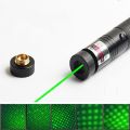 Green Rechargeable Laser Pointer(Laser light) Adjustable Focus(Professional). 