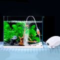Aquarium Air Pump Fish Tank Oxygen Pump Single Outlet Air Bubbler Oxygen Increasing Pump 2.5W EU/US Plug. 