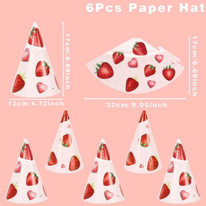 Strawberry%20Party%20Disposable%20Tableware%20Sets%20Picnic%20Pink%20Fruit%20Tool%20Gril%20Birthday%20Party%20Decorative%20Dessert%20Plastic%20Tableplates%20-%20Image%207