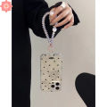 Graffiti Cute Black Love Heart Luxury Bow Knot Bracelet Case Compatible for IPhone 11 15 13 12 14 Pro Max 7Plus 15 7 14 8 Plus XS XR X MAX SE 2022 Laser Waves Water Card Case. 