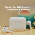Genai Wireless Earphone Music HIFI Stereo Bluetooth Earbuds in Ear Noise Cancelling Mic Portable Headphone with Touch Control. 
