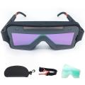 Welding Goggles Auto Darkening Solar Powered Welding Glasses Mask Helmet Welder Safety Protective Goggles Welder Glasses.