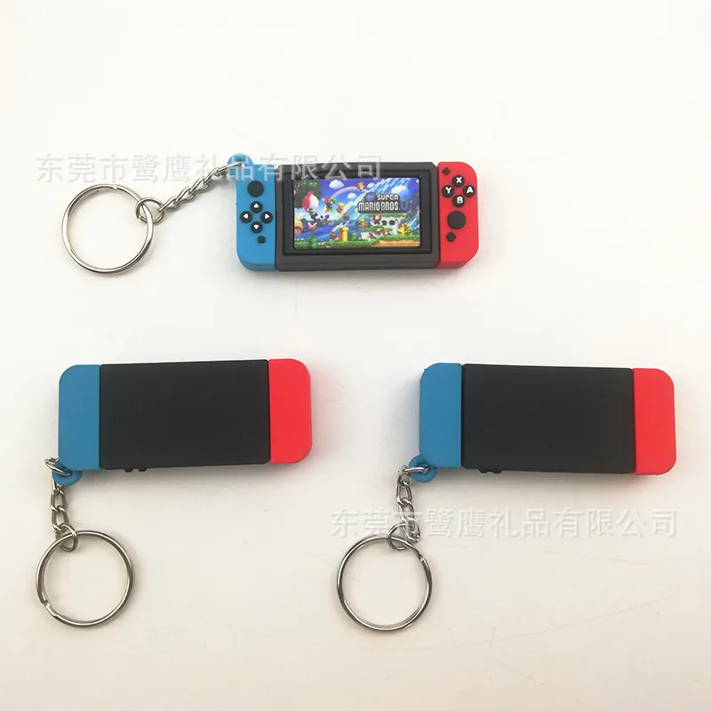 Switch Game Machine Keychains Nintendo Switch Keyring Charm Bag
