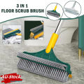 Toilet Brush Ceramic Tile Brush Double-sided Floor Brush Bristle Floor Brush Three-in-one Floor Brush Without Dead Angle. 