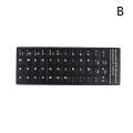 Waterproof Laptop Keyboard Stickers Spanish/French Korean/Thai Keyboard Layout. 