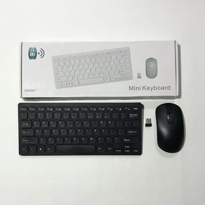 Ultra%20Slim%20Silent%20Wireless%202.4GHz%20Mini%20Keyboard%20and%20Mouse%20Set%20with%20USB%20Bluetooth%20Receiver%20for%20PC%20Laptop%20GKM901%20-%20Image%202