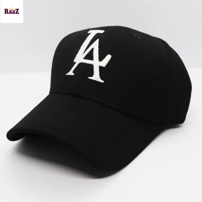 Black%20FLEXFIT%20LA%20Embroidery%20Logo%20Bon%20Cap%20For%20Men%20-%20Image%202