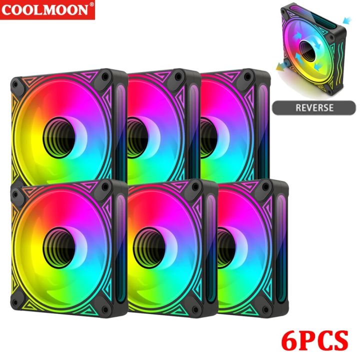 6-1PCS%20COOLMOON%20Computer%20Case%20120mm%20Fan%20PWM%204PIN%205V%203PIN%20ARGB%20Cooling%20Fan%20Radiator%20Cooler%2012cm%20Ventilador%20Adjust%20Speed%20Aura%20Sync%20-%20Image%207