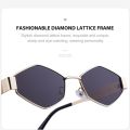 YOOSKE Irregular Metal Sunglasses Men Luxury Brand Designer Vintage Sun Glasses Women Small Frame Travel Eyewear Shades UV400.