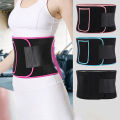 Sweat waist protection belt sports body sculpting belt fitness abdomen elastic abdomen belt multifunctional belt Cologo. 