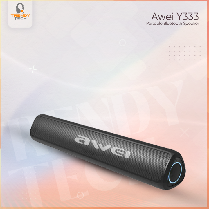 Awei Y333 Portable Bluetooth Speaker Waterproof TWS HiFi Heavy Bass